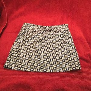 Limited too multicolored patterned skirt size 6